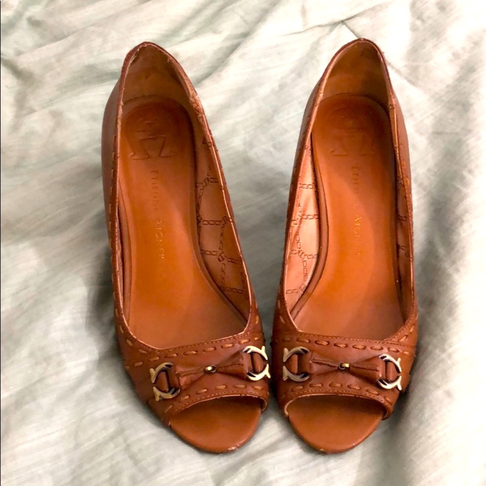 Brown Etienne Aigner heels